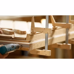 BESSEY HKL20 clamp F-clamp 20 cm Aluminium, Wood