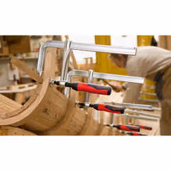 BESSEY GZ80-2K clamp F-clamp 80 cm Aluminium, Black, Red - Additional view 6