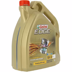 Castrol 52605 Edge with Fluid Titanium Technology 5W-30 C3, 5 liters