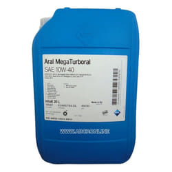 Aral Megaturboral 10W-40 20l Engine oil 15BC45 MERCEDES-BENZ: C-Class Saloon, E-Class Saloon, Sprinter 3.5-T Van, ISUZU: D-Max II Pickup