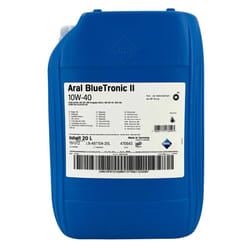 Aral Bluetronic Ii 10W-40 20l Engine oil 15F072 VOLKSWAGEN: Golf 5, Transporter 5, Golf 4, MERCEDES-BENZ: C-Class Saloon, E-Class Saloon