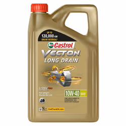 Engine oil; CASTROL; Vecton Long Drain E6/E9; 10W-40 5 Full Synthetic Oil; for MERCEDES-BENZ, ISUZU, NISSAN, MITSUBISHI, TOYO ...
