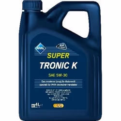 Engine oil; ARAL; SuperTronic K; 5W-30 4; for VOLKSWAGEN, BMW, AUDI, MERCEDES-BENZ, SKODA
