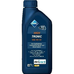 Aral Hightronic 5W-40 1l Engine oil 15F47B VOLKSWAGEN: Golf 5, Golf 7, Polo V Hatchback, MERCEDES-BENZ: C-Class Saloon, E-Class Saloon