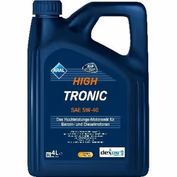 Engine oil; ARAL; HighTronic; 5W-40 4; for VOLKSWAGEN, MERCEDES-BENZ, RENAULT, AUDI, VAUXHALL