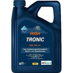 Aral Hightronic 5W-40 4l Engine oil 15F47C VOLKSWAGEN: Golf 5, Golf 7, Polo V Hatchback, MERCEDES-BENZ: C-Class Saloon, E-Class Saloon