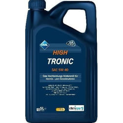 Aral Hightronic 5W-40 5l Engine oil 15F47D VOLKSWAGEN: Golf 4, Golf 5, Golf 7, MERCEDES-BENZ: C-Class Saloon, E-Class Saloon, Sprinter 3.5-T Van