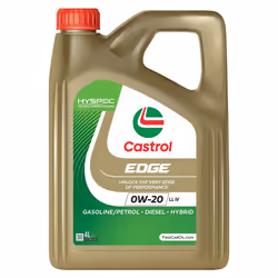 Engine oil; CASTROL; EDGE LL IV; 0W-20 4 Full Synthetic Oil; for BMW, AUDI, VOLKSWAGEN, MERCEDES-BENZ, SKODA