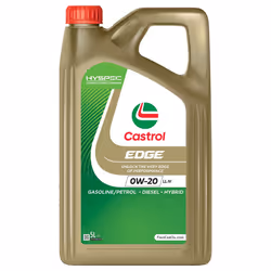 Engine oil; CASTROL; EDGE LL IV; 0W-20 5 Full Synthetic Oil; for BMW, AUDI, VOLKSWAGEN, MERCEDES-BENZ, SKODA