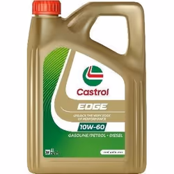 Engine oil; CASTROL; EDGE Titanium; 10W-60 4 Synthetic Oil; for VOLKSWAGEN, BMW, AUDI, NISSAN, TOYOTA