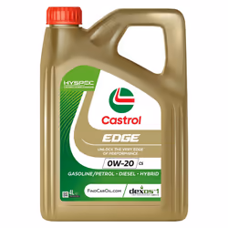 Engine oil; CASTROL; EDGE C5; 0W-20 4; for TOYOTA, LEXUS, HYUNDAI, CHRYSLER, DAIHATSU