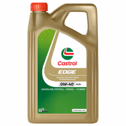 Engine oil; CASTROL; EDGE A3/B4; 0W-40 5; for MERCEDES-BENZ, BMW, MINI, AUDI, CHRYSLER