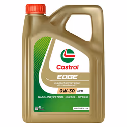 Engine oil; CASTROL; EDGE A5/B5; 0W-30 4 Full Synthetic Oil; for VOLVO, HONDA, HYUNDAI, CITROËN, IVECO