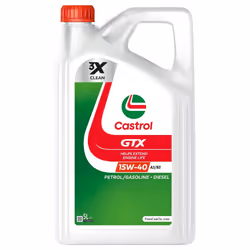 Engine oil; CASTROL; GTX A3/B3; 15W-40 5 Mineral Oil; for AUDI, TOYOTA, PEUGEOT, ALFA ROMEO, AUSTIN