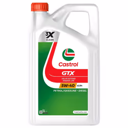 Engine oil; CASTROL; GTX A3/B4; 5W-40 5; for BMW, HONDA, RENAULT, NISSAN, AUDI