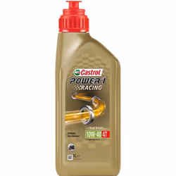 Engine oil; CASTROL; Power 1 Racing 4T; 10W-40 1 Synthetic Oil; for AIXAM