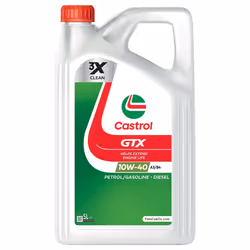 Engine oil; CASTROL; GTX A3/B4; 10W-40 5 Part Synthetic Oil; for VOLKSWAGEN, SUZUKI, FORD, BMW, AUDI