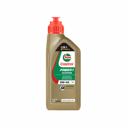 Castrol Power1 Scooter 4T 5W-40, 1 L, 5W-40, Motorcycle, -39 °C, 205.7 °C, 0.8512 kg/l