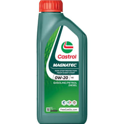 Castrol Magnatec FE 0W-20 1l Engine oil 1608A6 VAUXHALL: Corsa Mk5, PEUGEOT: 208 II Hatchback, CITROËN: C3 Aircross 2