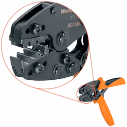 Weidmüller PZ 16 Crimping tool Black, Yellow