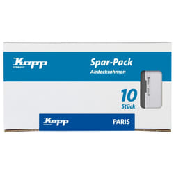 Kopp 402002013 wall plate/switch cover White