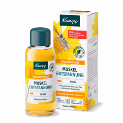 Health bath muscle relaxation - bath oil with valuable extract of arnica and essential oils from cabreuva, rosemary and pine ...