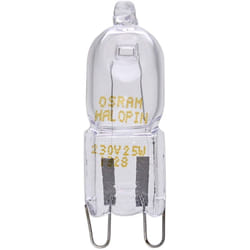 Osram Oven Halogen Capsule Bulb, G9, 25 W