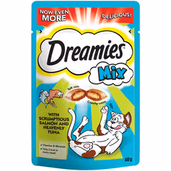 Dreamies Mix Salmon & Tuna - 8 x 60g