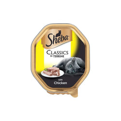 Sheba Tray Classics With Chicken In Terrine 85g (Pack of 22)