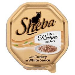 Sheba Tray Fine Recipes With Turkey In Sauce 85g (Pack of 22)