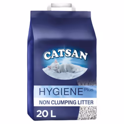 20L Catsan Hygiene Non Clumping Cat Litter 20 Litres (4 x 5 Litre) Kitten Litter