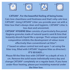 20L Catsan Hygiene Non Clumping Cat Litter 20 Litres (4 x 5 Litre) Kitten Litter