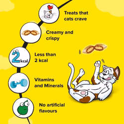 DREAMIES Cat Treats With Chicken 2x350g MegaTub