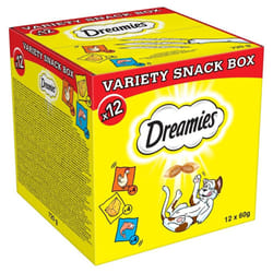 Dreamies 384298 dog / cat treat Snacks Cheese, Chicken, Salmon 60 g