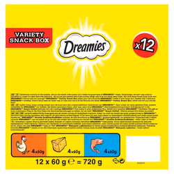 Dreamies 384298 dog / cat treat Snacks Cheese, Chicken, Salmon 60 g - Additional view 4