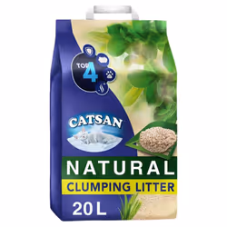 CATSAN Natural Biodegradable Clumping Cat Litter 20L
