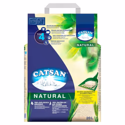 CATSAN Natural Biodegradable Clumping Cat Litter 20L