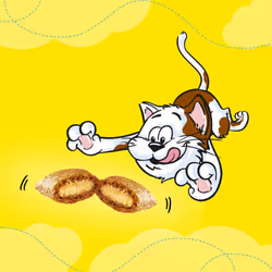 Dreamies Adult 1+ Cat Treats With Tuna 700g (2x350g Tubs) Cat Biscuit - Additional view 5