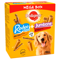 Pedigree Rodeo Duos & Jumbone Medium Mega Box