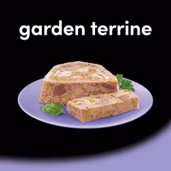 14 x 150g Cesar Garden Terrine Wet Dog Food Trays With Lamb & Turkey In Loaf