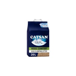 Wood Comfort Litter 20 Litre Bag, 100 Percent biodegradable, extra absorbent