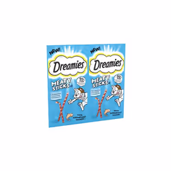 Meaty Sticks Cat Treat with Salmon, 14 x 30 g