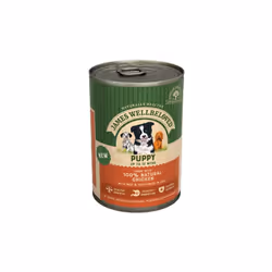James Wellbeloved Puppy Chicken Rice And Vegetable In Loaf Can 12X400Gm