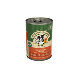 James Wellbeloved Puppy Chicken Rice And Vegetable In Loaf Can 12X400Gm