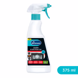 Oven Cleaner Active Gel | Ultra Power Formula | also removes tough burnt-on food from barbecues, frying pans and fireplace screens | 375 ml