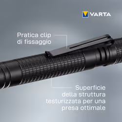 Varta 16606 Aluminium Hand flashlight LED