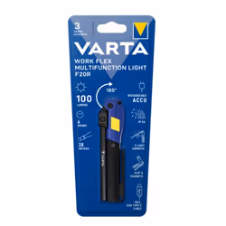 Varta Work Flex Black LED
