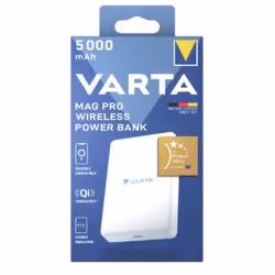 Varta Mag Pro Wireless 5000 Lithium Polymer (LiPo) 5000 mAh White