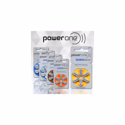 PowerOne Hearing Aid Batteries Size 10 - 10 Packs of 6 Cells