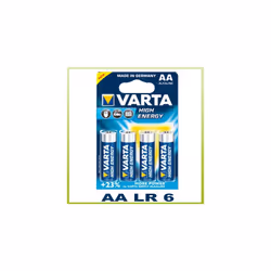 Varta High Energy AA LR6ÃÃ¢Â Mignon Batteries 1.5ÃÃ¢Â V 1500ÃÃ¢Â mAh 1 Blister Pack of 4